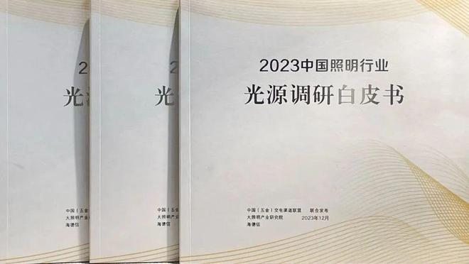 行业首发！三方联合！《2023中国照明行业光源调研白皮书》重磅发布！(图4)